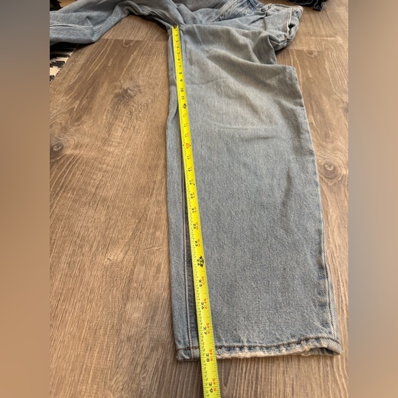 Aritizia Denim Forum The Luanne High Rise Tapered Jeans 30L High-waisted Size 25 - Picture 9 of 11